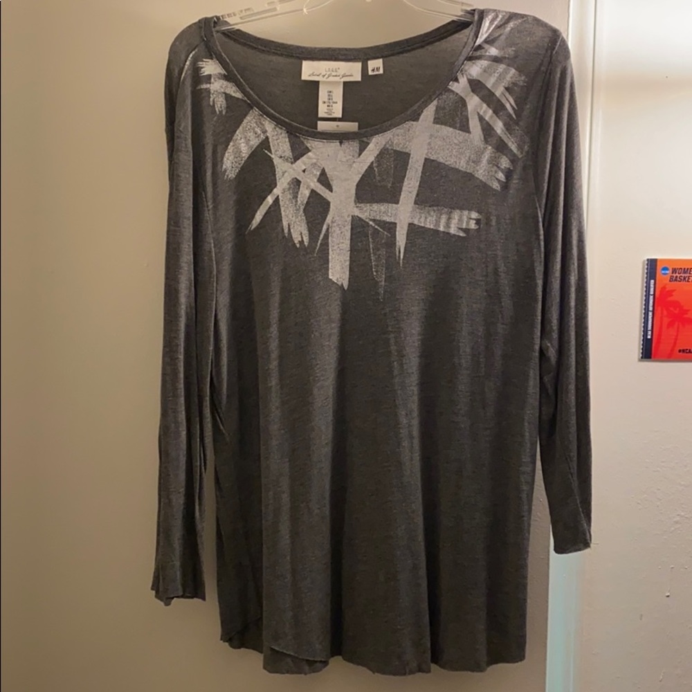 H&M scoop neck long sleeve